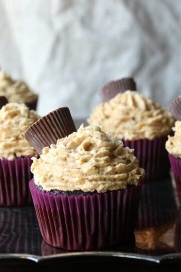 Chocolate and Peanut Butter Cupcakes 10