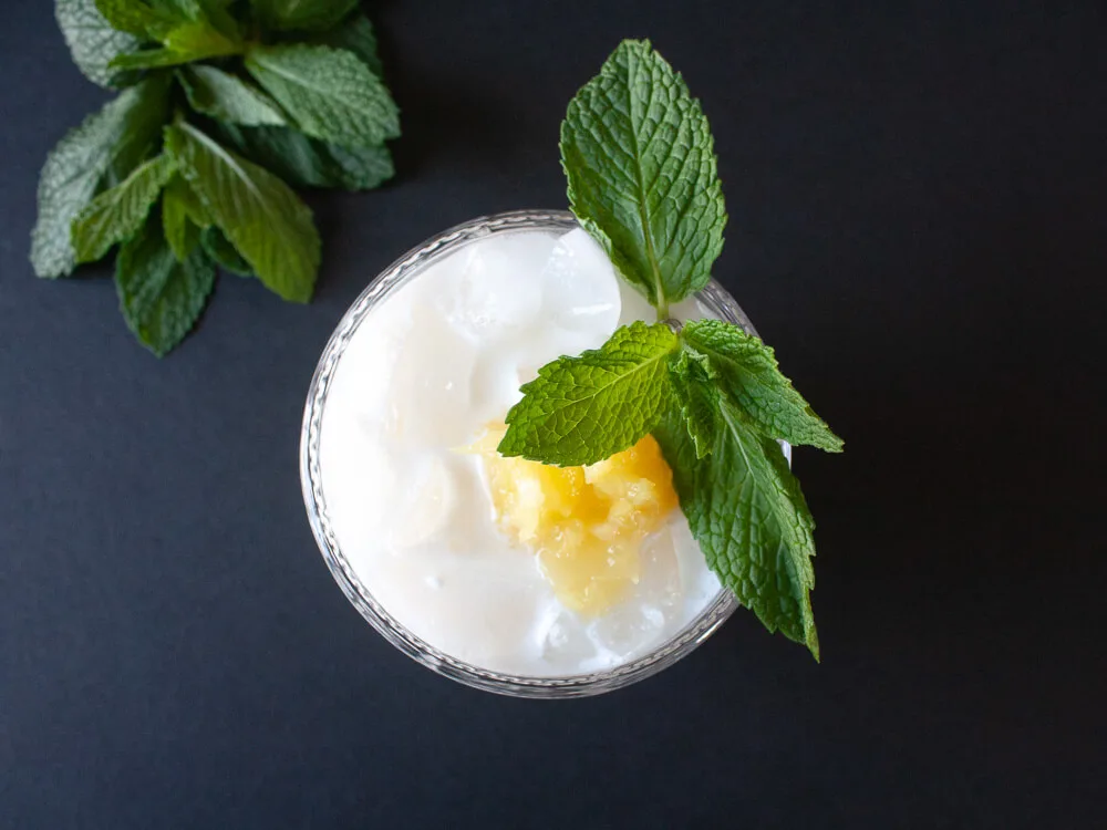 Coconut, Pineapple Rumchata Cocktail