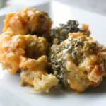 Slow Cooker Broccoli Cheese Casserole is so easy to make. You just set it and forget it then you have a delicious comforting casserole. Serve with roasted chicken or turkey with mashed potatoes and gravy.