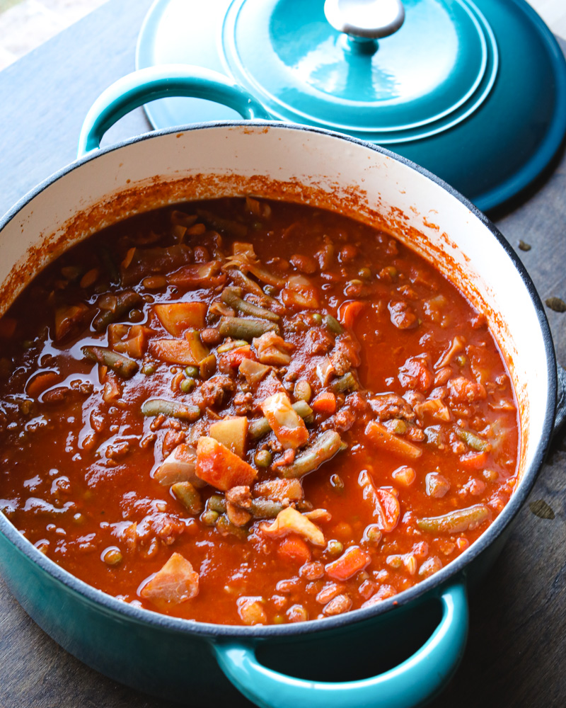 Vegetable beef soup