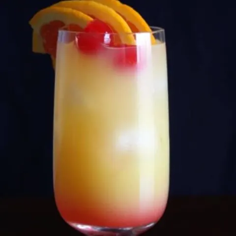 Tequila Sunrise Cocktail