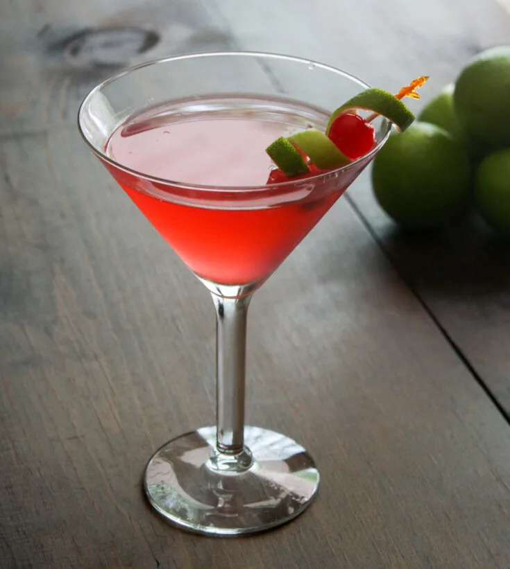 Perfect Cosmopolitan Cocktail Recipe 1