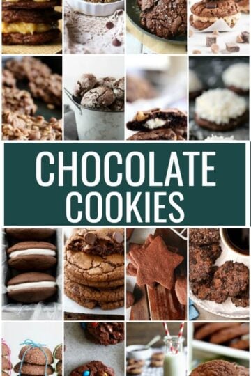 20 Chocolate Cookie Recipes. These are the best chocolate cookie recipes. Soft and chewy chocolate cookies that will make your mouth water!