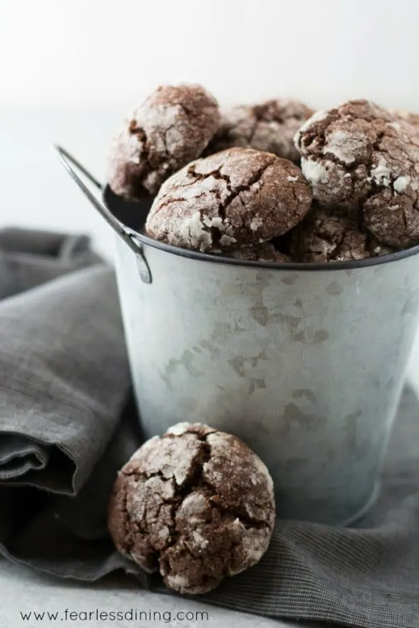 Gluten Free Chocolate Mint Cookies plus 20 Chocolate Cookie Recipes