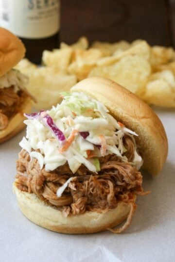 Slow Cooker BBQ Pulled Pork Tenderloin 6