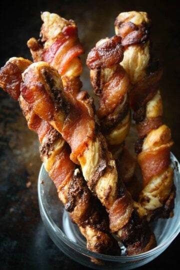 Nutella Bacon Puff Pastry Twists 6