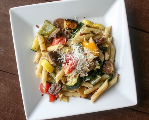 Roasted Vegetable Pasta Salad - Daily Appetite