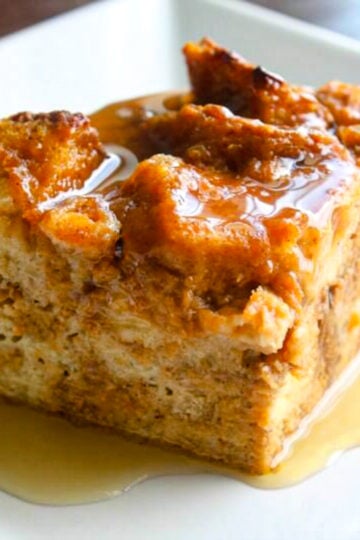 Pumpkin Bread Pudding 5