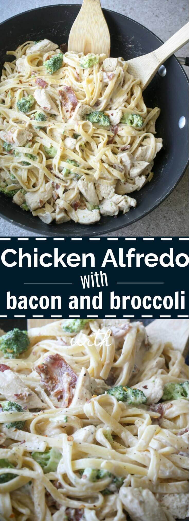 Chicken Bacon Alfredo with Broccoli Daily Appetite