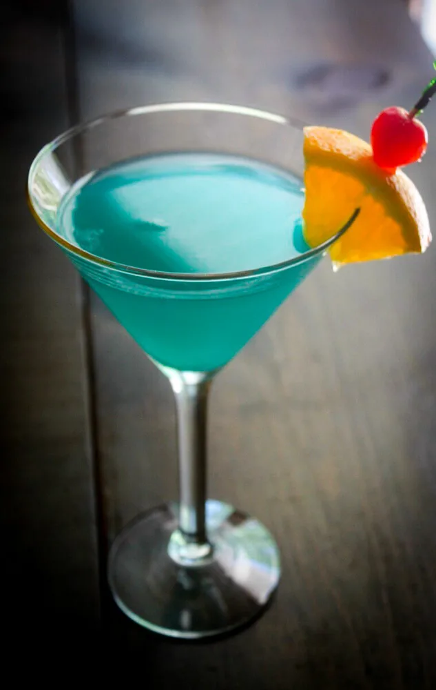 Blue Lagoon Cocktail 1
