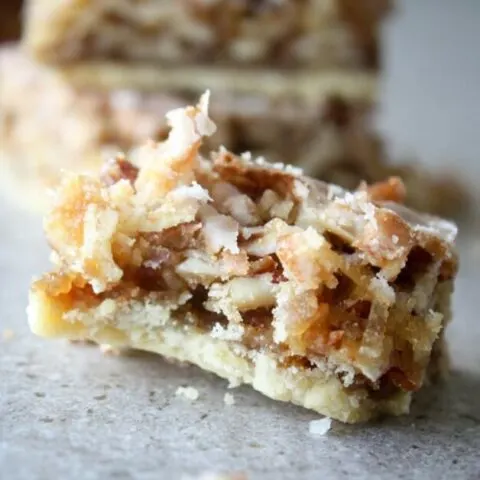 Almond Coconut Dream Bars