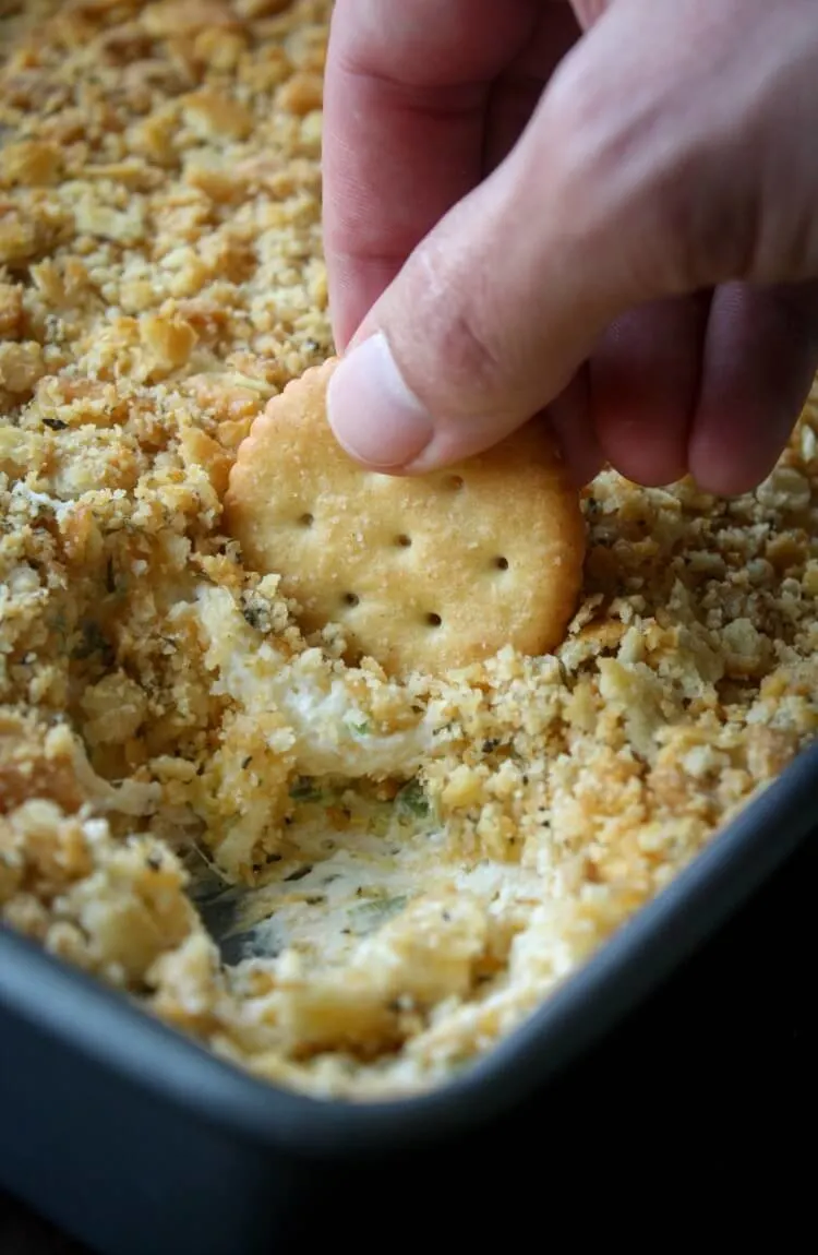 Jalapeno Popper with Ritz Crackers