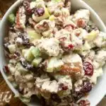 Leftover roasted chicken recipe - Fall Chicken Salad