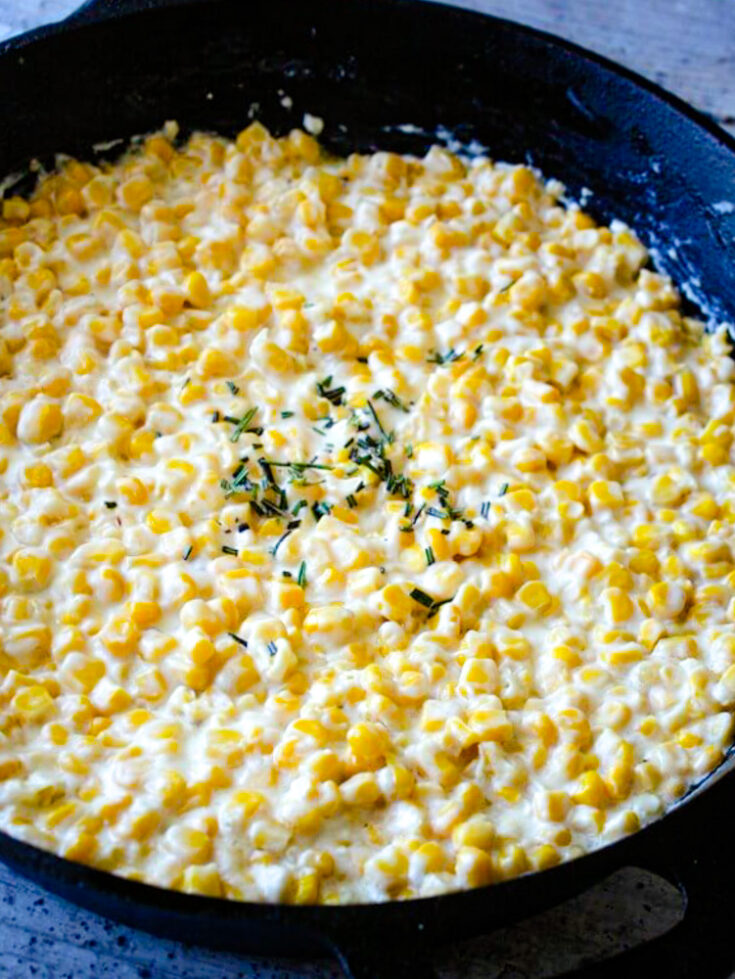 Skillet Cream Cheese Corn Daily Appetite