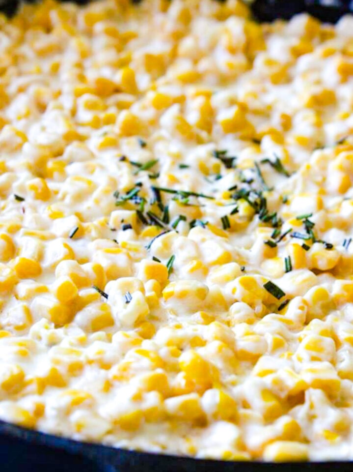 Skillet Cream Cheese Corn Daily Appetite