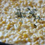 Skillet Cream Cheese Corn 1 Skillet Cream Cheese Corn Recipe. Take corn to a new level with a few simple ingredients. The perfect side dish to any dinner or potluck.