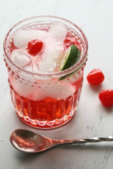 Cherry Limeade Cocktail