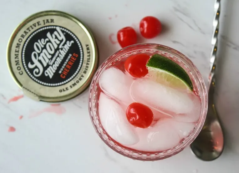 Cherry Limeade Cocktail 1