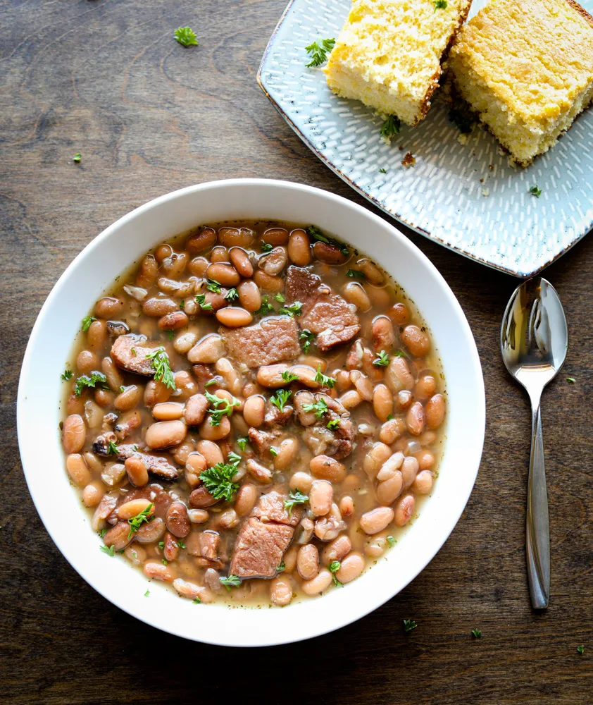 Instant Pot Pinto Beans and Ham