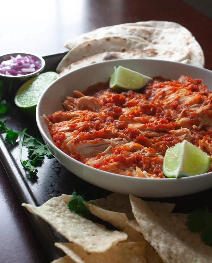 Instant Pot Salsa Lime Chicken