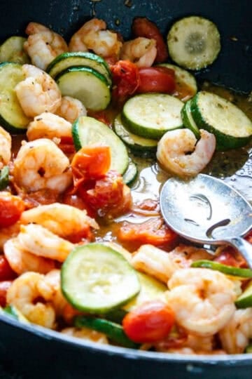 Shrimp and Zucchini