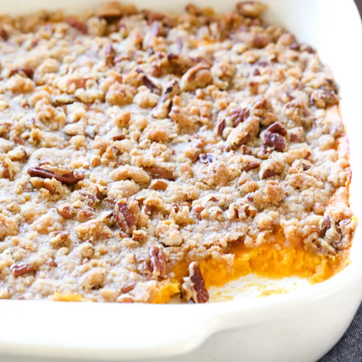 Sweet Potato Souffle with Pecans