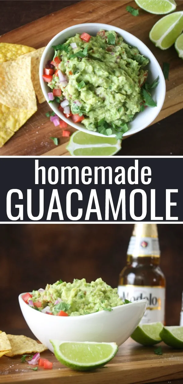 Homemade Guacamole Recipe