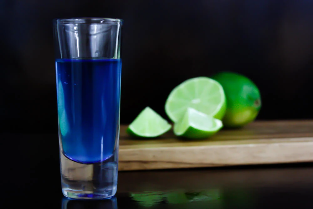 Blue Kamikaze Shot