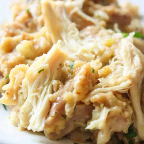 Chicken and Stuffing Crock Pot Recipe