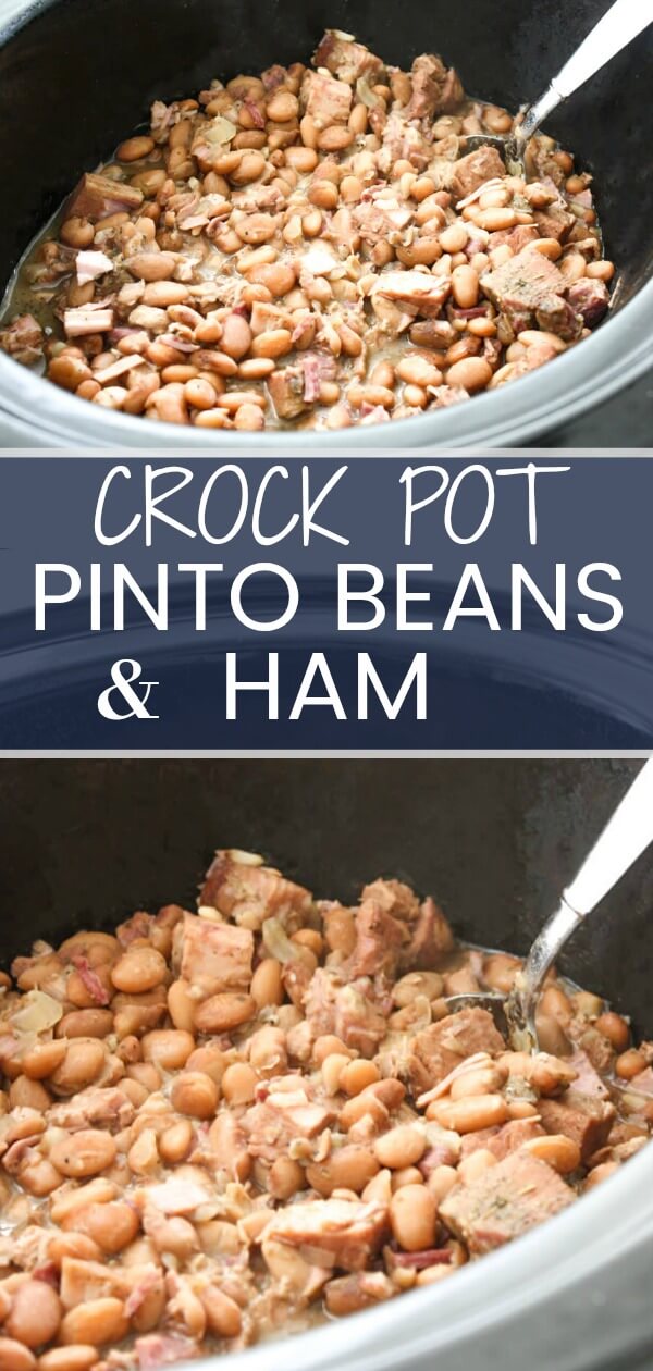 Crock Pot Pinto Beans - Daily Appetite