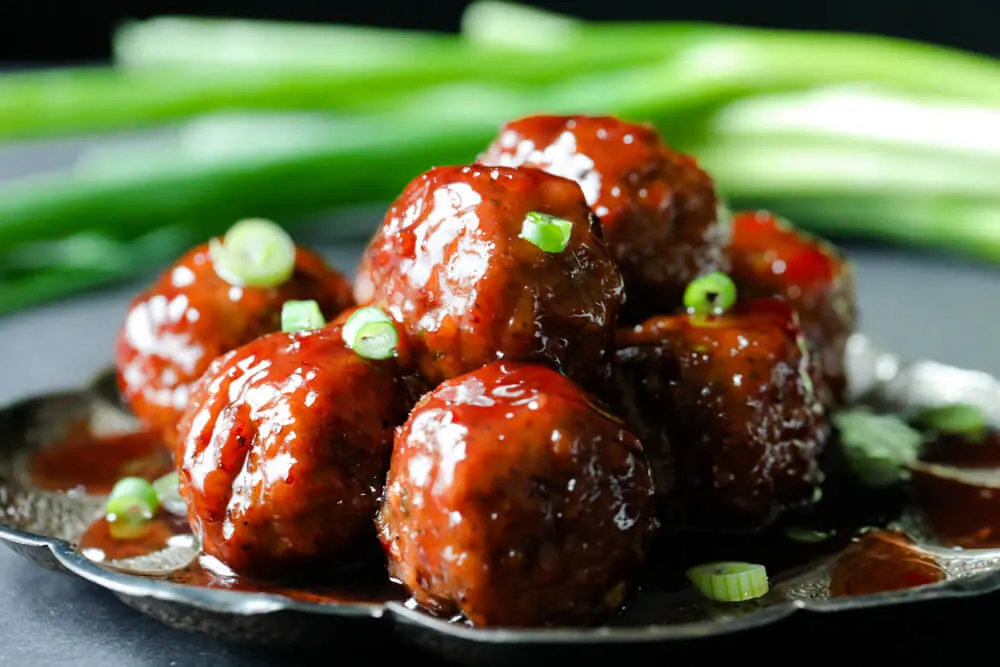 Crock Pot Party Meatballs