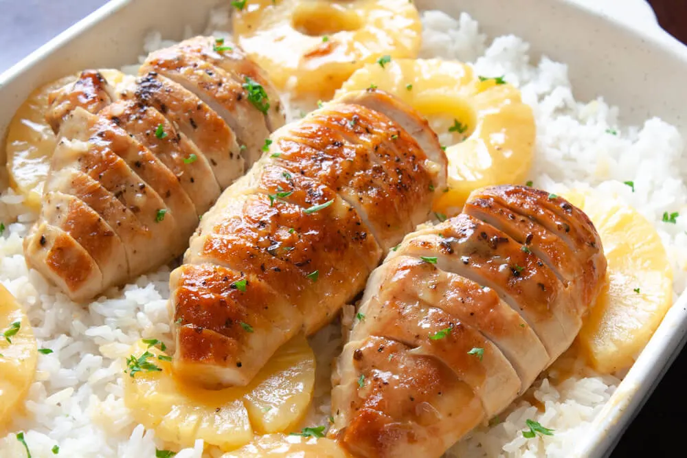 Pineapple Chicken and Rice