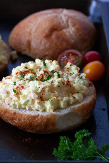 Easy Egg Salad Sandwich Recipe
