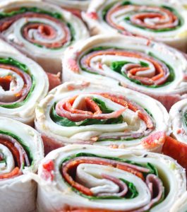 Italian Pinwheel Sandwiches - Daily Appetite