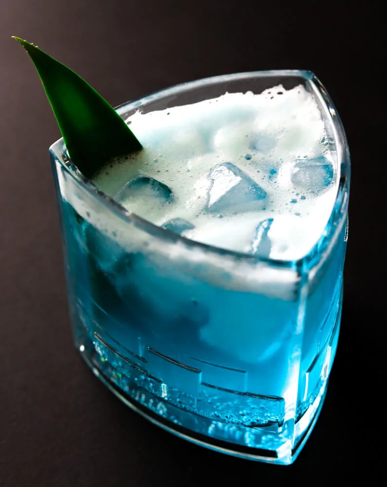 Blue Curacao Shark Drink - This Ole Mom