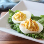 Deviled Eggs with Whole Grain Mustard 1 Deviled Eggs with Whole Grain Mustard