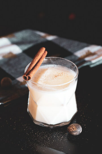 Vanilla Spiced Eggnog and Rum 10
