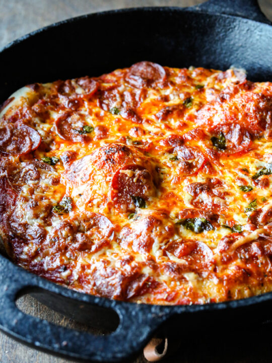 Cast Iron Pizza - Laughing Spatula