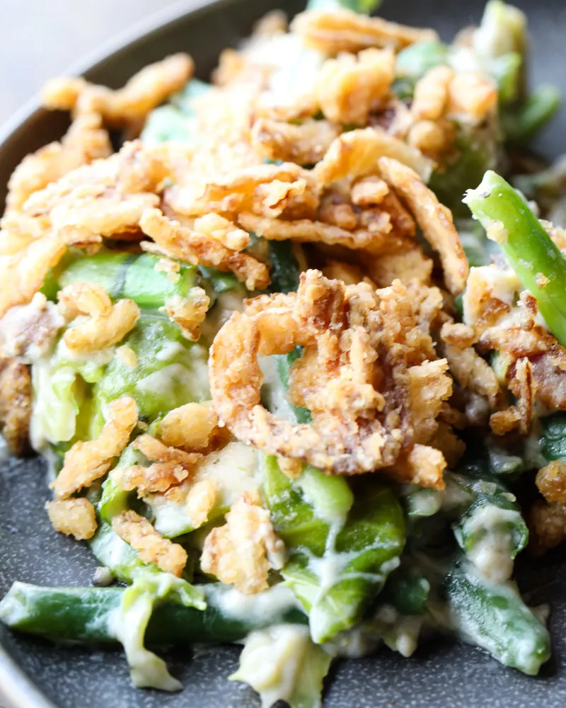 Green Bean Brussels Sprout Casserole 1