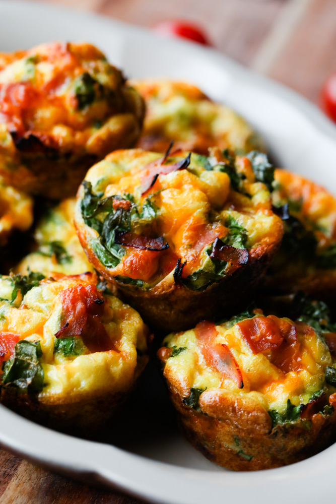 Cheesy Ham Egg Muffins - Daily Appetite