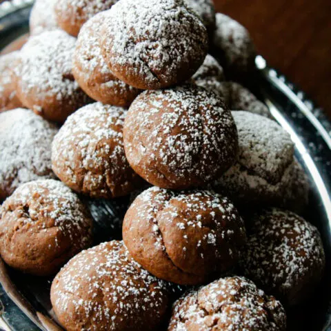 Skinny Chocolate Fudge Cookies