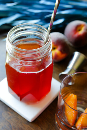 Peach Simple Syrup