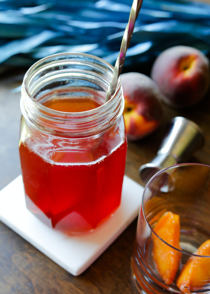 Peach Syrup from Fresh Peaches Daily Appetite