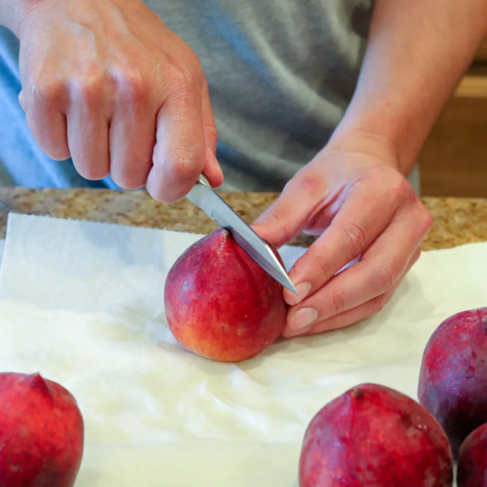 Peach Cobbler with Fresh Peaches 1