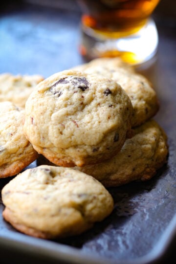 Bourbon Chocolate Chip Cookies