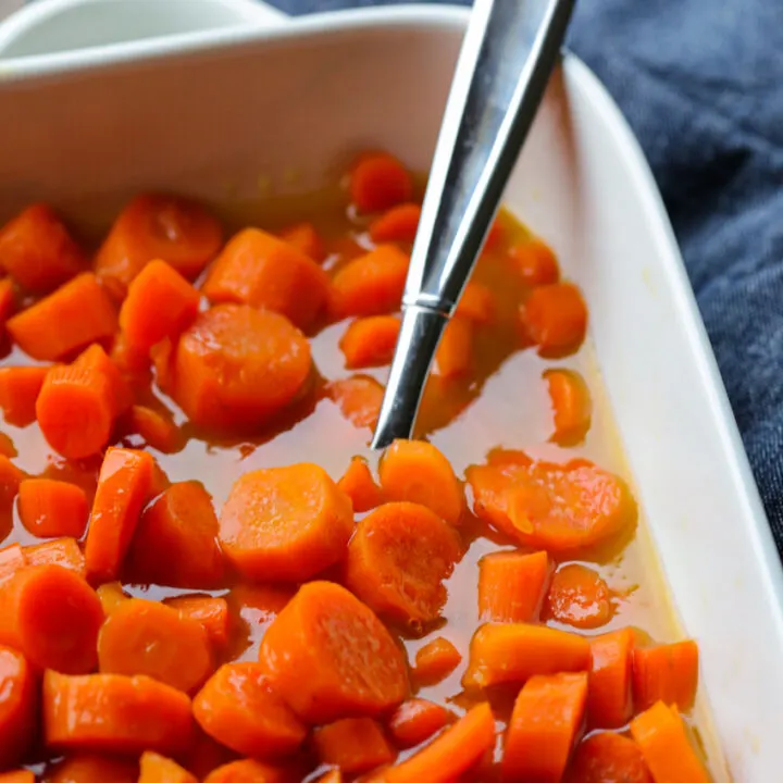 Bourbon Glazed Carrots