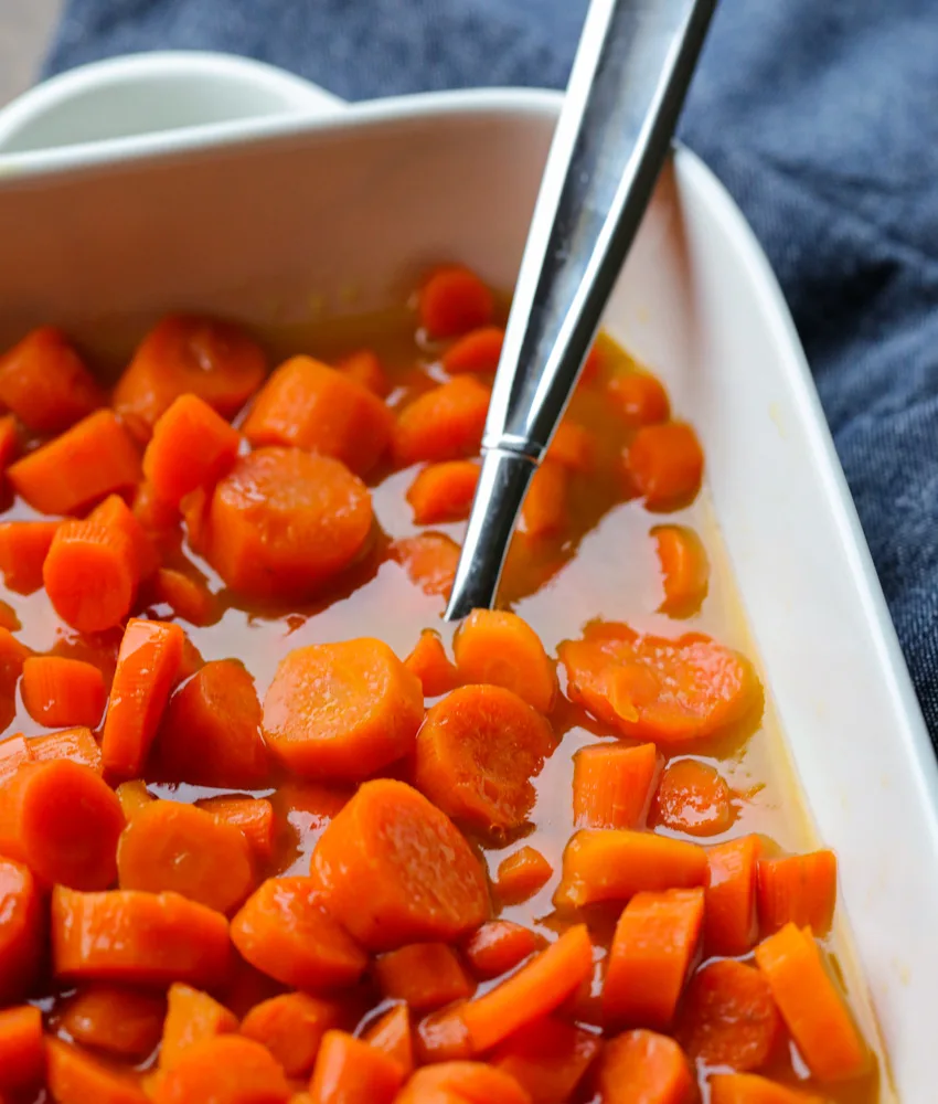 Bourbon Glazed Carrots