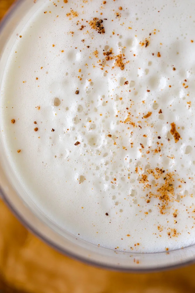 Bourbon Milk Punch