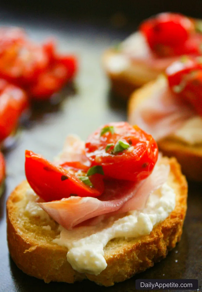 Ricotta Crostini