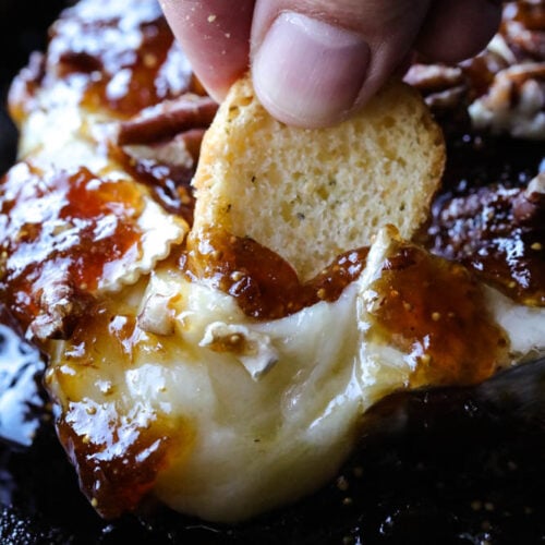 Baked Brie with Jam Daily Appetite